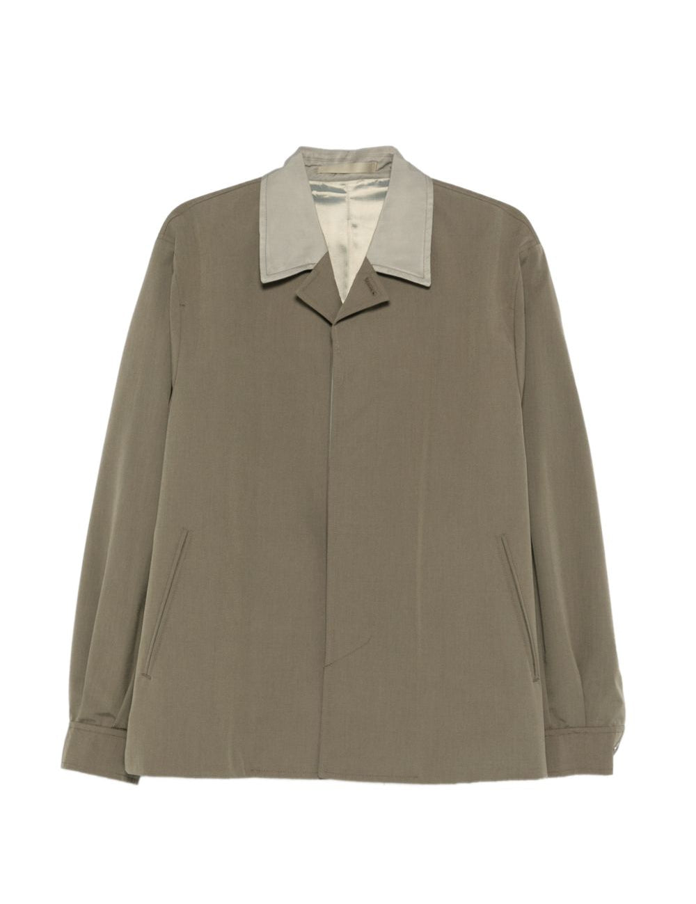 Giacca Pack con colletto a contrasto in verde Our Legacy - UOMO 
