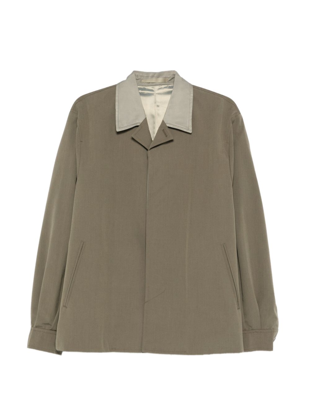 Giacca Pack con colletto a contrasto in verde Our Legacy - UOMO 