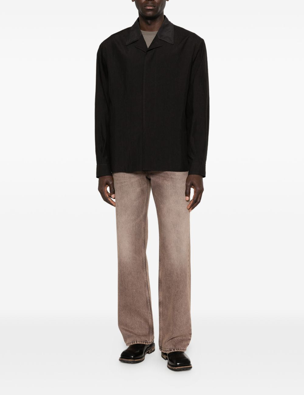 Giacca Pack con colletto a punta in nero Our Legacy - UOMO 