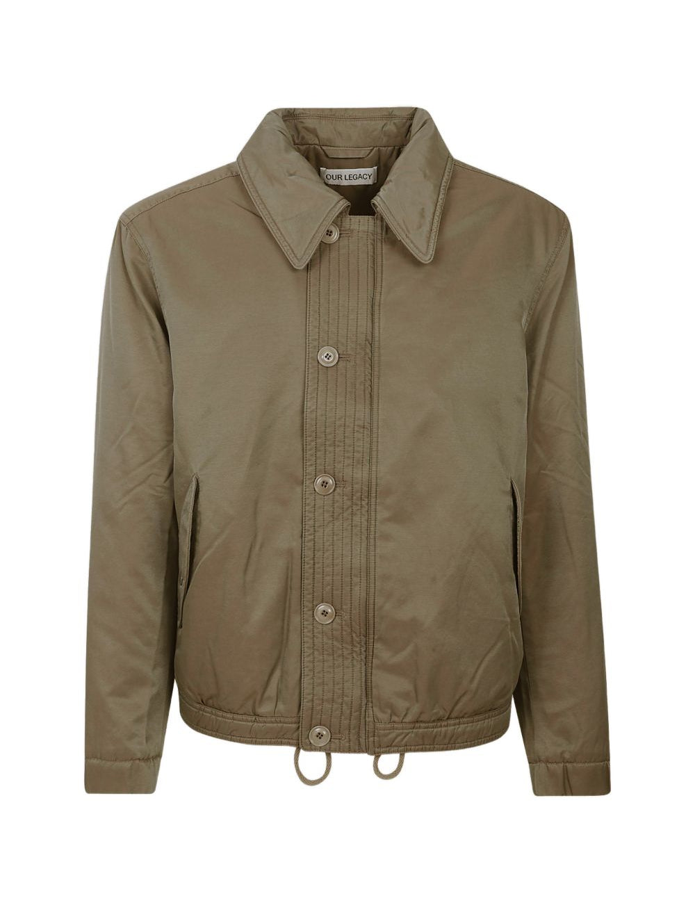 Giacca con bottoni in grigio talpa Our Legacy - UOMO 
