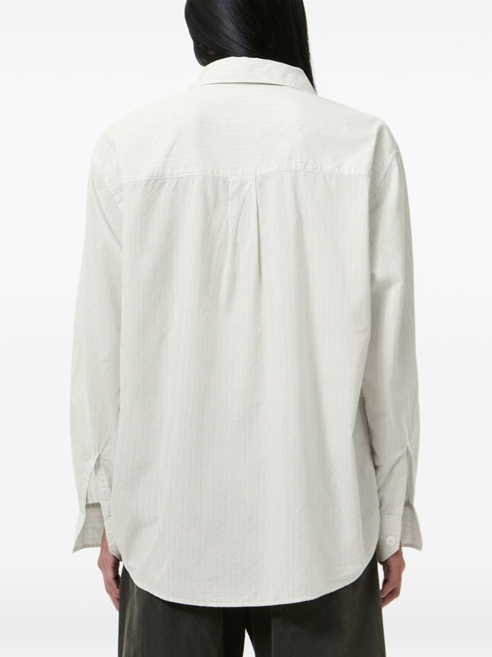 Camicia Above a righe in grigio Our Legacy  - uomo 