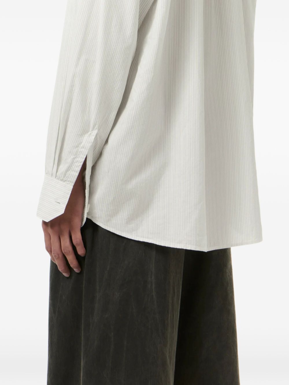 Camicia Above a righe in grigio Our Legacy  - uomo 