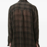 Camicia Above a quadri in marrone Our Legacy  - uomo 