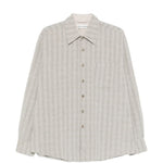 Camicia a righe above in beige Our legacy - uomo 