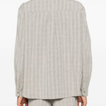 Camicia a righe above in beige Our legacy - uomo 