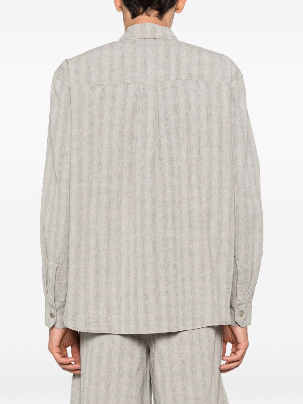Camicia a righe above in beige Our legacy - uomo 