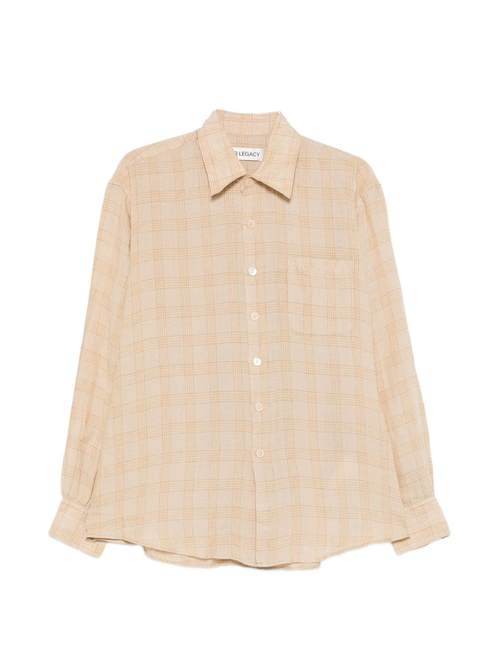 Camicia a righe above in beige Our legacy - uomo 