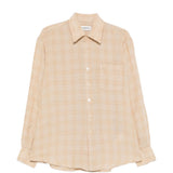 Camicia a righe above in beige Our legacy - uomo 