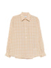 Camicia a righe above in beige Our legacy - uomo