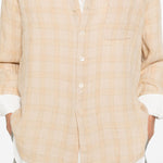 Camicia a righe above in beige Our legacy - uomo 