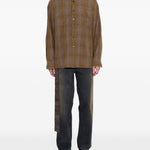 Camicia Borrowed a quadri multicolor Our Legacy  - uomo 