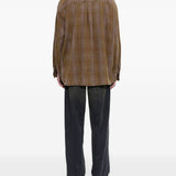 Camicia Borrowed a quadri multicolor Our Legacy  - uomo 
