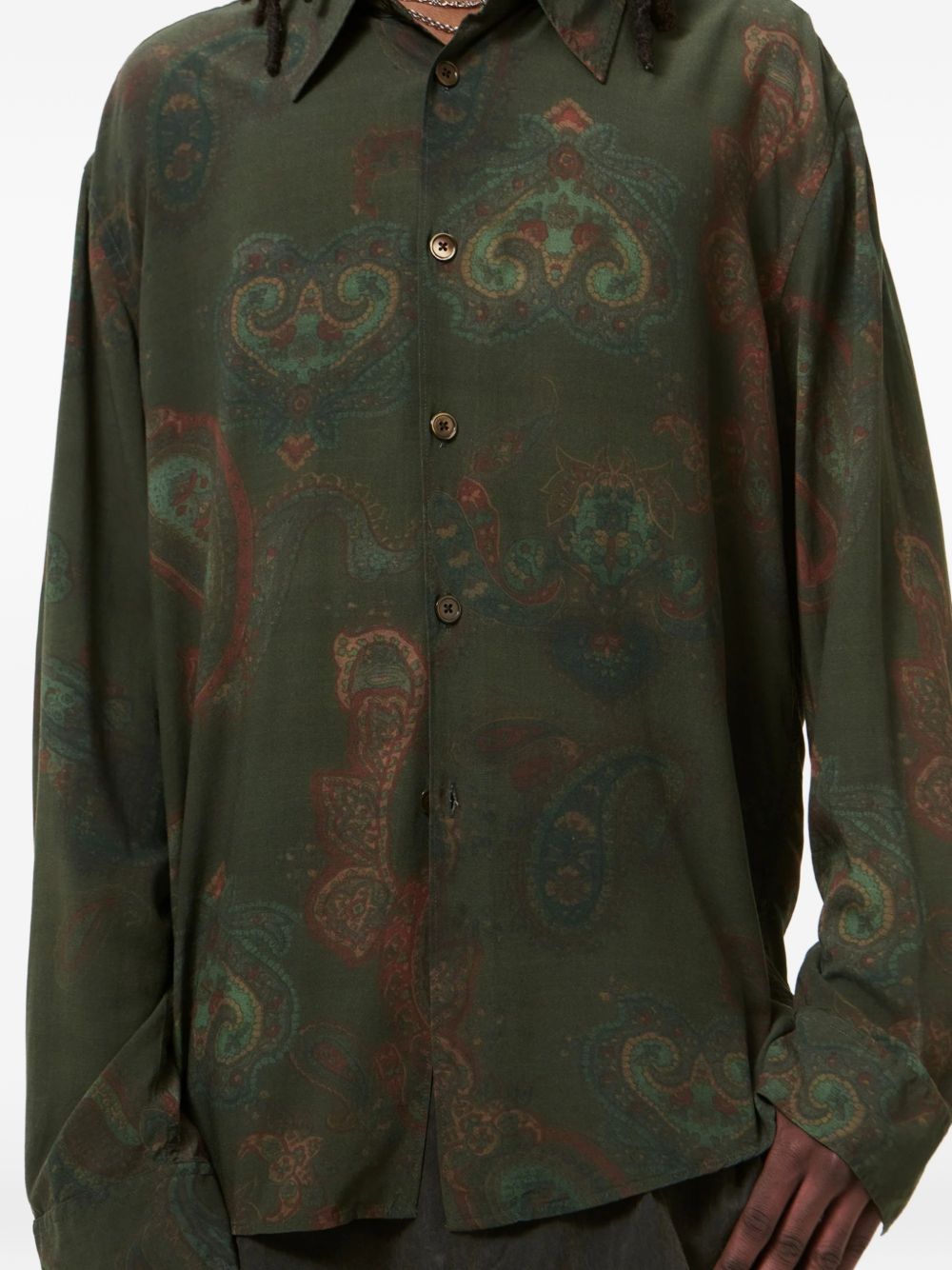 Camicia Beyond stampa paisley multicolor Our Legacy  - uomo 