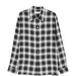 Camicia a quadri  in bianco e nero Our legacy - uomo 