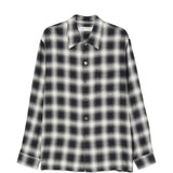 Camicia a quadri  in bianco e nero Our legacy - uomo 