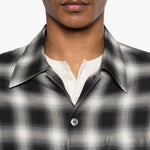 Camicia a quadri  in bianco e nero Our legacy - uomo 