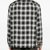 Camicia a quadri  in bianco e nero Our legacy - uomo 
