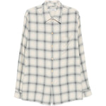 Camicia a quadri in beige e blu Our legacy - uomo 
