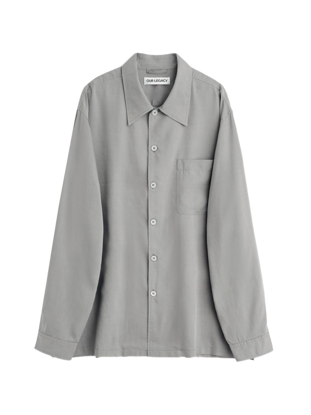 Camicia Every con taschino in grigio Our legacy - uomo 