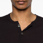 T-shirt a coste in blu Our legacy - uomo 