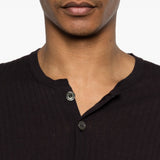 T-shirt a coste in blu Our legacy - uomo 