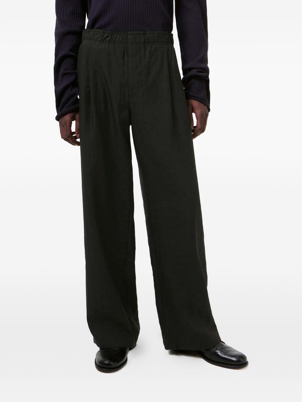Pantaloni elasticizzati in verde Our legacy - uomo 