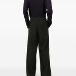 Pantaloni elasticizzati in verde Our legacy - uomo 
