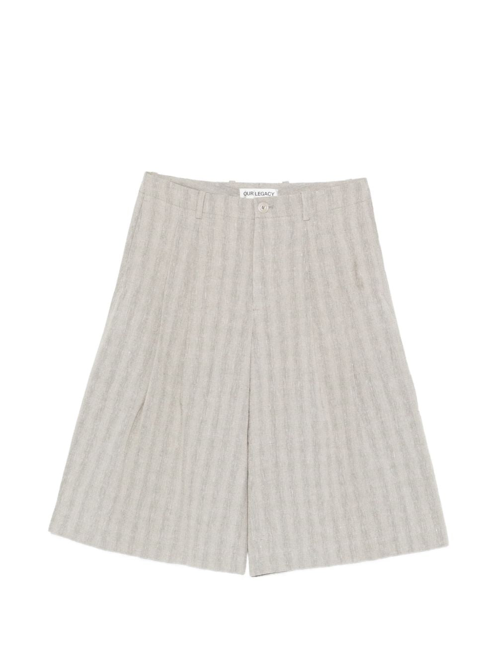 Pantaloncini Split in grigio Our legacy - uomo 