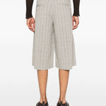 Pantaloncini Split in grigio Our legacy - uomo 