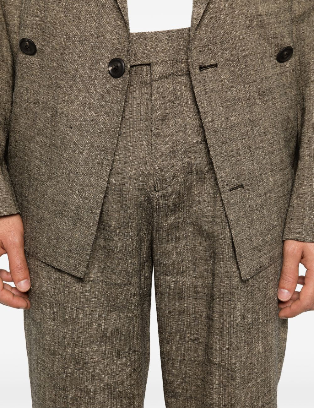 Pantaloni larghi in marrone Our legacy - uomo 