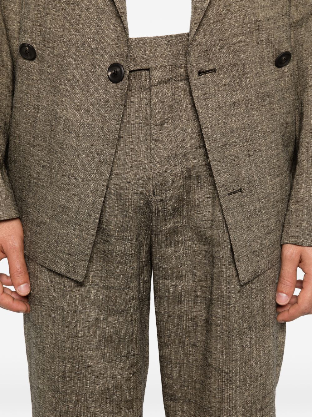 Pantaloni larghi in marrone Our legacy - uomo 