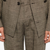 Pantaloni larghi in marrone Our legacy - uomo 