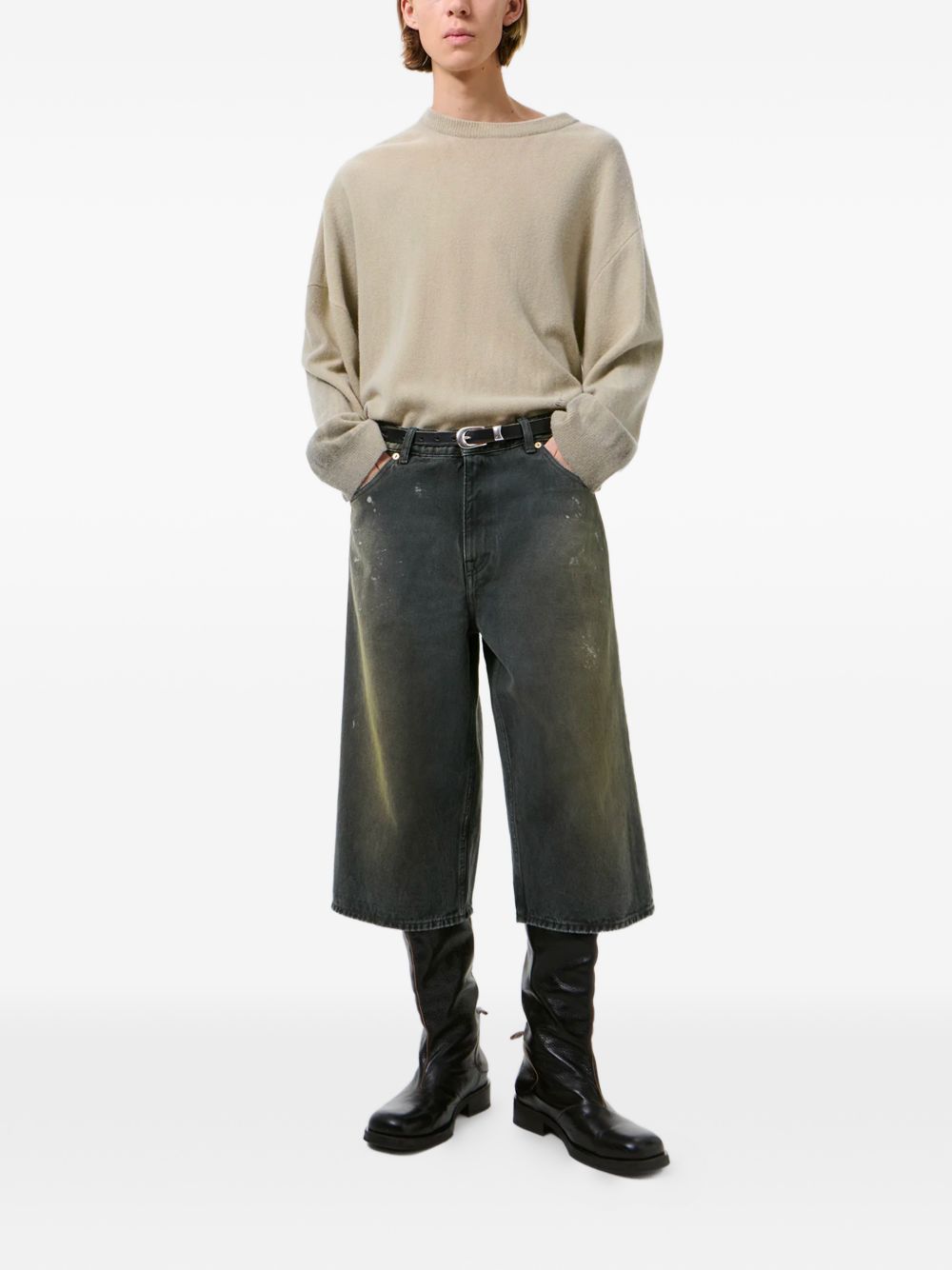 Pantaloni crop Capri in blu Our Legacy - UOMO 