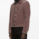 Giacca Origin con bottoni in denim in marrone Our Legacy - UOMO 