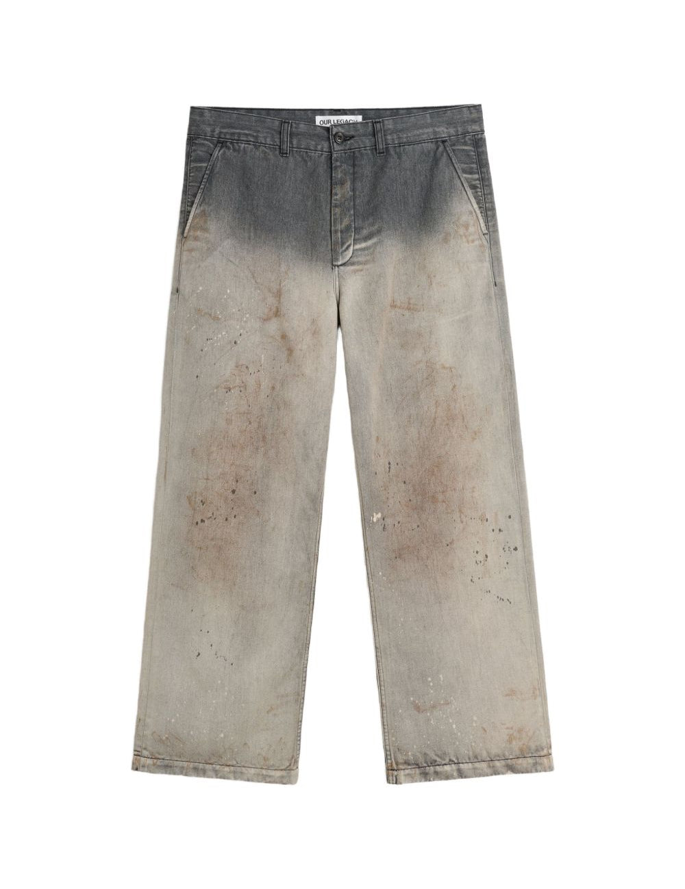 Jeans Rig in grigio Our legacy - uomo 