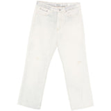 Jeans efferrati in bianco Our legacy - uomo 