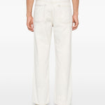 Jeans efferrati in bianco Our legacy - uomo 