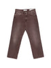 Our Legacy brown bleached-effect jeans - men
