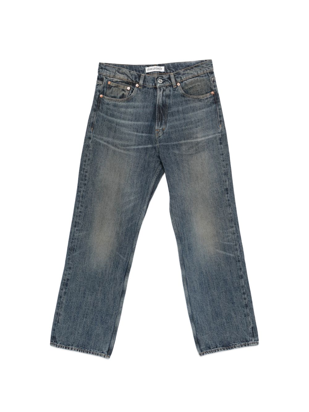 Jeans Third Cut in blu Our legacy - uomo 