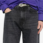 Jeans dritti a cinque tasche in grigio Our legacy - uomo 