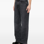 Jeans dritti a cinque tasche in grigio Our legacy - uomo 