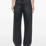 Jeans dritti a cinque tasche in grigio Our legacy - uomo 