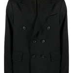 Blazer Unstructured doppiopetto in nero Our Legacy - UOMO 
