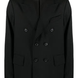Blazer Unstructured doppiopetto in nero Our Legacy - UOMO 
