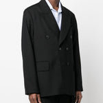 Blazer Unstructured doppiopetto in nero Our Legacy - UOMO 