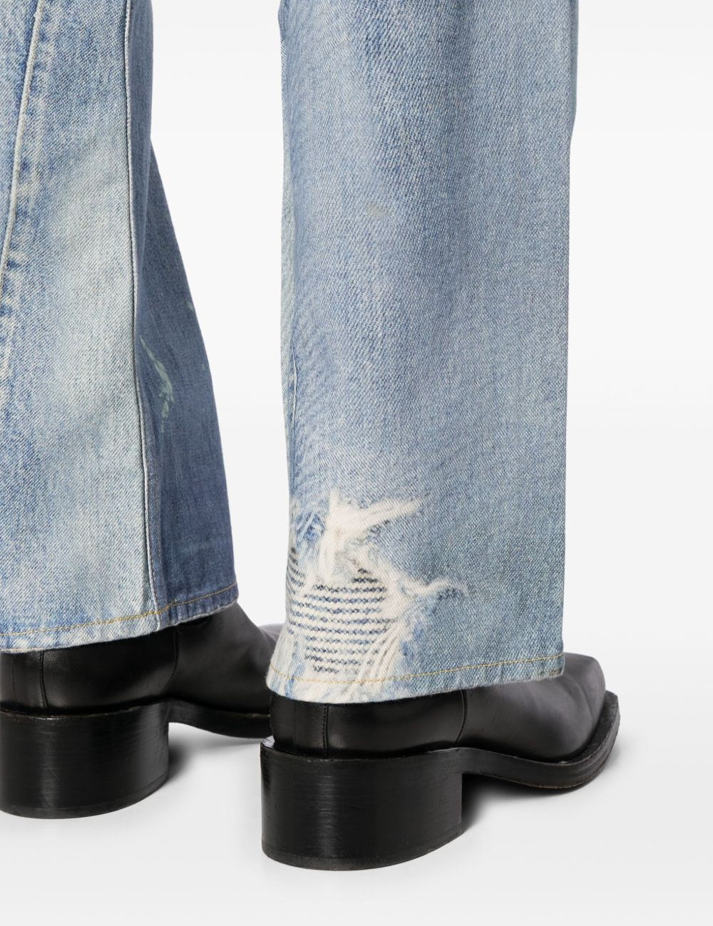 Jeans Third Cut con effetto vissuto in blu Our Legacy - UOMO 