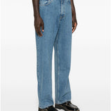 Jeans Third Cut con cinque tasche in blu Our legacy - uomo 