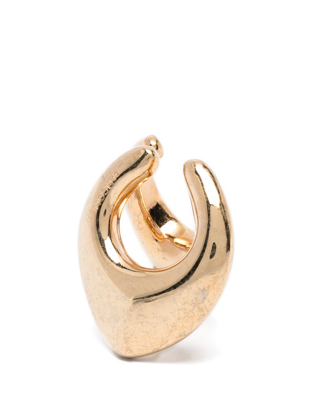 Ear cuff a goccia in oro Panconesi - unisex 