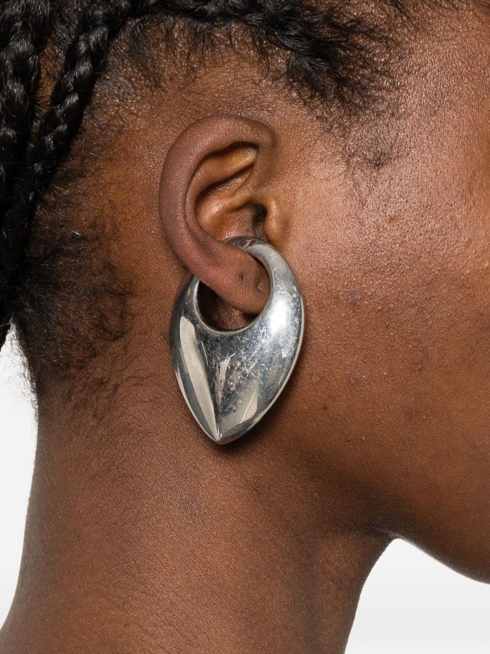Ear cuff a goccia spada in argento Panconesi - unisex 