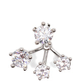 Orecchini Costellazione in argento Panconesi - unisex 